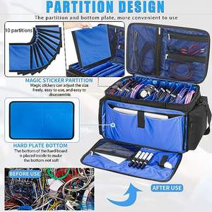 Échantillon gratuit, sac de rangement portable pour vêtements, ensemble de sacs de voyage, organiseurs de valises, cubes de rangement pour bagages, organiseur de bagages pour les voyages - Product Image 3