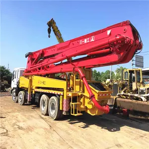 Changsha Nhà Máy Mới Howo Xe Tải Gắn 37 Mét Sany BƠM BÊ TÔNG Để Bán, 46M Sử Dụng Xe Tải Gắn Bê Tông Bơm (Sany Thương Hiệu)