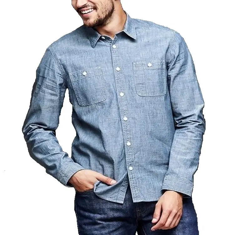High Quality Italian Merino Wool Extrafine Shirt light blue colour for Men