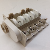 Interrupteur de déconnexion à came en nylon à 5 positions avec coupant, pièce de rechange standard pour machine à bobiner de cônes de fil à coudre