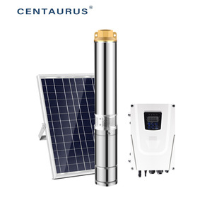 Pompe solaire monocellulaire haute pression en acier inoxydable pour bassin, électrique 0,25-1,75 CV, pour transfert d'eau agricole et marine - Product Image 2