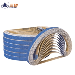 Courroies abrasives en zircone de petite taille 3/8x13 pouces - Product Image 1