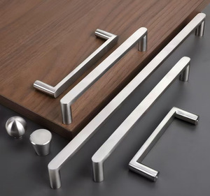 Hot Sale Solid 304 Stainless Steel Wardrobe <strong>Door</strong> Handles Modern Kitchen Cabinet Handle Ball Round Drawer <strong>Knobs</strong> - Product Image 5