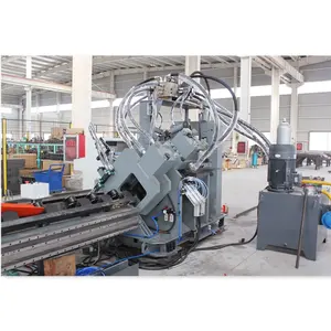 Raintech CNC Photovoltaic Brackets Angle Steel Punching Cutting Marking Machine For Power Industry