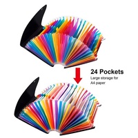 Organiseur de dossiers à soufflets à 12 pochettes, organiseur de reçus, dossiers extensibles