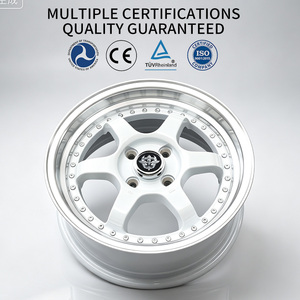 Rines FLowtone Personalizados de 2 Piezas, Diseño Cóncavo, 15 Pulgadas, 4x100, Rines de Alto Rendimiento, Rines Universales para Automóviles - Product Image 4