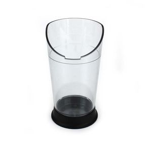 Tom personalizado antideslizante transparente plástico Drinkware uso doméstico taza de la nariz con tapa negra bebida ayuda tazas antideslizantes - Product Image 4