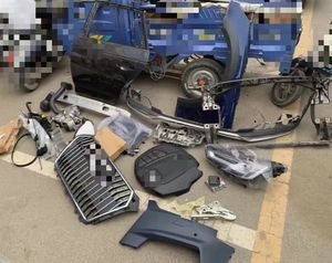 Kit de Carrocería Original de <span class=keywords><strong>Segunda</strong></span> <span class=keywords><strong>Mano</strong></span> para <span class=keywords><strong>Audi</strong></span> A4L Allroad <span class=keywords><strong>A4</strong></span> B9, Corte de Nariz, Labio de Parachoques Delantero, Faros Delanteros, Reemplazo de Parachoques - Product Image 3