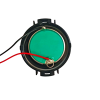 Buzzer d'alarme piézoélectrique passif AT3208TL 32 mm 18 V 3200 Hz, faible consommation, réponse rapide, son puissant, noir