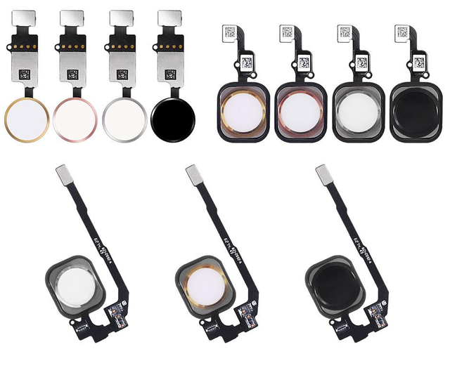 Mobile Parts Phone Spare Original Replacement Mobile Phone Flex Cable for Iphone All Model Home Button Fingerprint Sensor