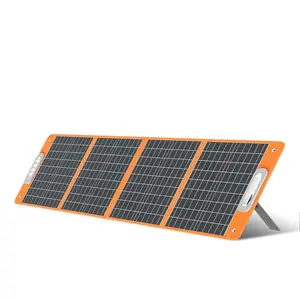 Livraison gratuite panneau solaire 100w 18V comme chargeur solaire pliable Portable pour Camping-car Kit de panneau solaire avec contrôleur d'énergie solaire