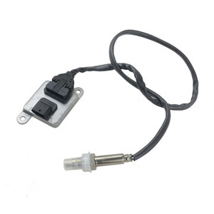 Nitrogen Oxygen <b>Sensor</b> 5WK96643E Flat Four Pin 12V <b>For</b> Volvo <b>Car</b> Replacement - Product Image 2