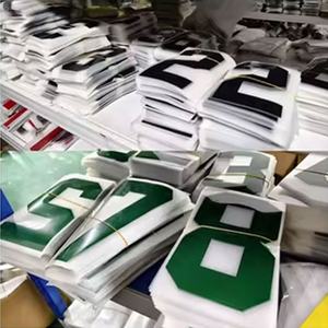 Transferts DTF personnalisés pour impression sur écran, motifs prêts à être pressés, numéros, maillots de <span class=keywords><strong>basket</strong></span>-ball, de football, transfert thermique, nom et numéros - Product Image 6