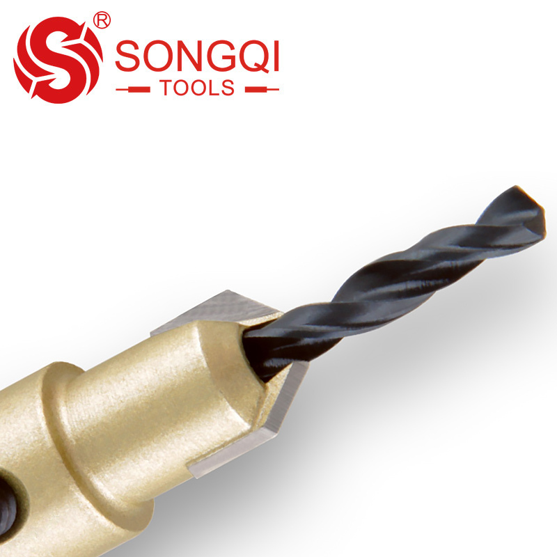 SONGQI Wood Countersink Drill Bit Round