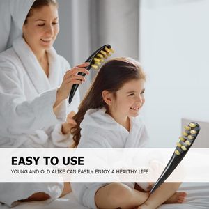 Bâton <span class=keywords><strong>de</strong></span> massage Gua Sha en corne <span class=keywords><strong>de</strong></span> bœuf, outil <span class=keywords><strong>de</strong></span> grattage des méridiens et <span class=keywords><strong>de</strong></span> la tête, thérapie <span class=keywords><strong>de</strong></span> soulagement des points <span class=keywords><strong>de</strong></span> pression, relaxation musculaire des tissus pour la maison et le bureau - Product Image 5