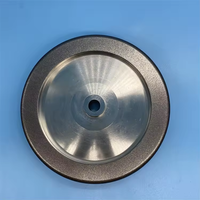 Meules à tronçonner CBN électroplaquées en aluminium 4-en-1 de 8'' de haute qualité, vente en gros d'usine, grain 60-1000, pour débavurer les couteaux métalliques