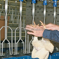 Accessoires de composants de machine de système d'équipement de traitement de volaille d'abattage de poulet