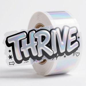 Custom Adhesive Vinyl <b>Stickers</b> with <b>Logo</b> Printing Personalized Business Branding Pack - Product Image 5