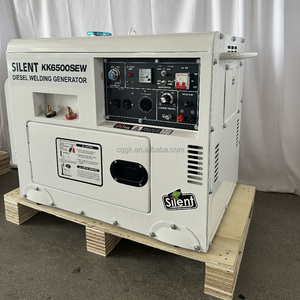 Generator pendingin udara Diesel portabel elektrik mulai 180A 190A 200A 210A 2KW penggunaan ganda mesin las senyap - Product Image 5