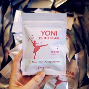 Prof.Ding Qualidade Superior Nova Embalagem Orgânica Herbal Clean Point Cuidado Feminino Vaginal Limpeza Apertando 3 em 1 Yoni Detox Pearl - Product Image 1