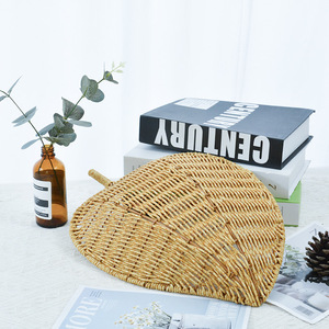 Tùy Chỉnh Handmade Lá Hình Mây Bánh Mì Trái Cây Rau Lưu Trữ Giỏ Bàn Ăn Hàng Đầu Trang Trí Giỏ - Product Image 4