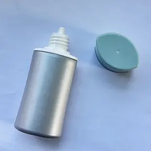 Benutzer definierte 60ml PE Sonnenschutz Squeeze Tube Verpackung Flasche Kosmetik BB Creme oval nachfüllbare Sonnenschutz flasche abschrauben