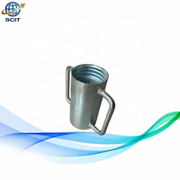 Étai de support télescopique robuste en acier Q235 peint, type Moyen-Orient, réglable pour échafaudage
