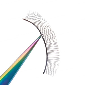 5 paires de faux cils d'entraînement, volume complet, en boîte, pour l'extension de cils, cils en bande pour débutants et salons - Product Image 4