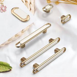 现代简约轻奢金色衣柜门拉手和抽屉柜拉手带厨房高端小拉手 - Product Image 4