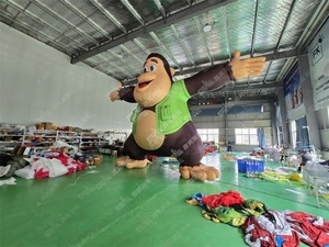 2025 4m 6M 8M 10m bơm hơi khổng lồ 3D mô hình nhân vật bóng bơm hơi mô hình phim hoạt hình bóng bơm hơi Khỉ đột để bán - Product Image 4