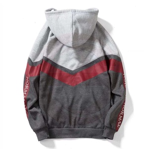 Fashion wholesale blank men's streetwear hoodie 2020 new custom print logo - Product Image 2