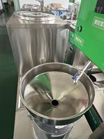 Ligne de production de boissons végétales, machine automatique en acier inoxydable de 80 kg/h pour la fabrication de lait de soja et de tofu, pour usage industriel alimentaire