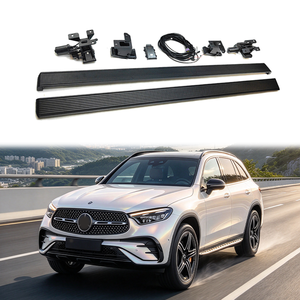 Marchepieds électriques rétractables WEIJIA, marchepieds latéraux électriques en alliage d'aluminium de haute qualité compatibles avec Mercedes GLC X253 2018-2022 - Product Image 2