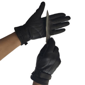 Guantes de Cuero Certificados <span class=keywords><strong>EN388</strong></span> Nivel 5 de Fábrica BSCI, Resistentes a Cortes, de Piel de Cabra, para Uso en Exteriores, Resistentes al Agua, Químicos y al Fuego - Product Image 1