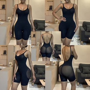 HEXIN en STOCK Shapewear grande taille sans couture à taille haute pour femmes Contrôle du ventre Rehausseur de fesses Shapewear complet pour le corps - Product Image 3