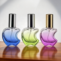 Flacon pulvérisateur de voyage en verre transparent pour parfum et cosmétiques, 10 ml, 15 ml, portable, personnalisable, marque privée, vente chaude