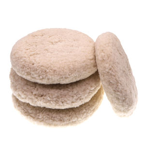 Tampone per Lucidatura in Lana Morbida da 8 Pollici, Filettatura 5/8-11, Tamponi in Lana 100% Naturale, Tamponi per Lucidatura in Lana a Doppia Faccia per Finitura Auto e Mobili - Product Image 6