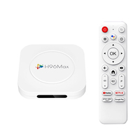 Nouvelle Box TV Android 8K H96 Max M1 Plus 2025 Quad Core RK3528 2.4G/5GHz 802.11n 2 Go RAM Android 14.0 Décodeur