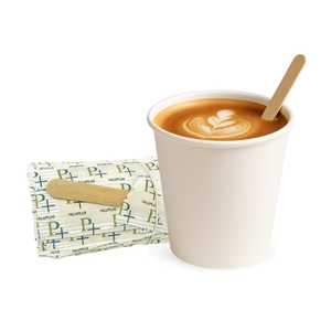 Bicchieri di Cartone Bianchi da 180 ml Monouso per Caffè e Bevande - Product Image 1