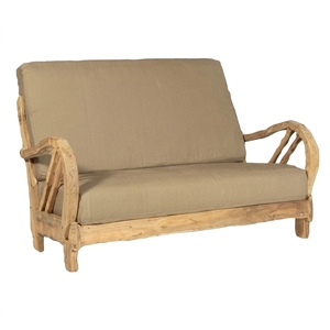 Sedan Double Lounge <b>Sofa</b> Blaster 151 with Premium Upholstered Seat and Solid <b>Wood</b> <b>Frame</b> <b>for</b> Modern Interior - Product Image 1