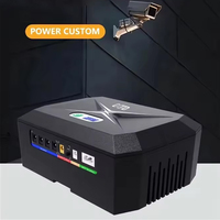 Power Bank Mini UPS untuk ponsel, Kamera CCTV, Router WiFi, Output cadangan baterai portabel Online USB 5V DC 9V 12V 24V