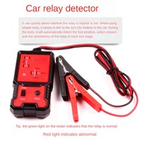 Testeur de relais de voiture 12V 24V testeur de relais automobile électronique pour vérificateur de batterie automatique analyseur d'alternateur outil de Diagnostic de voiture