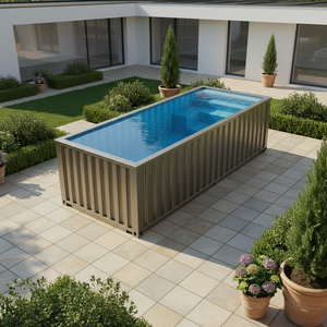 <span class=keywords><strong>Piscine</strong></span> en conteneur en acier inoxydable, <span class=keywords><strong>piscine</strong></span> intelligente, <span class=keywords><strong>piscine</strong></span> en conteneur robuste de 20 pieds - Product Image 1