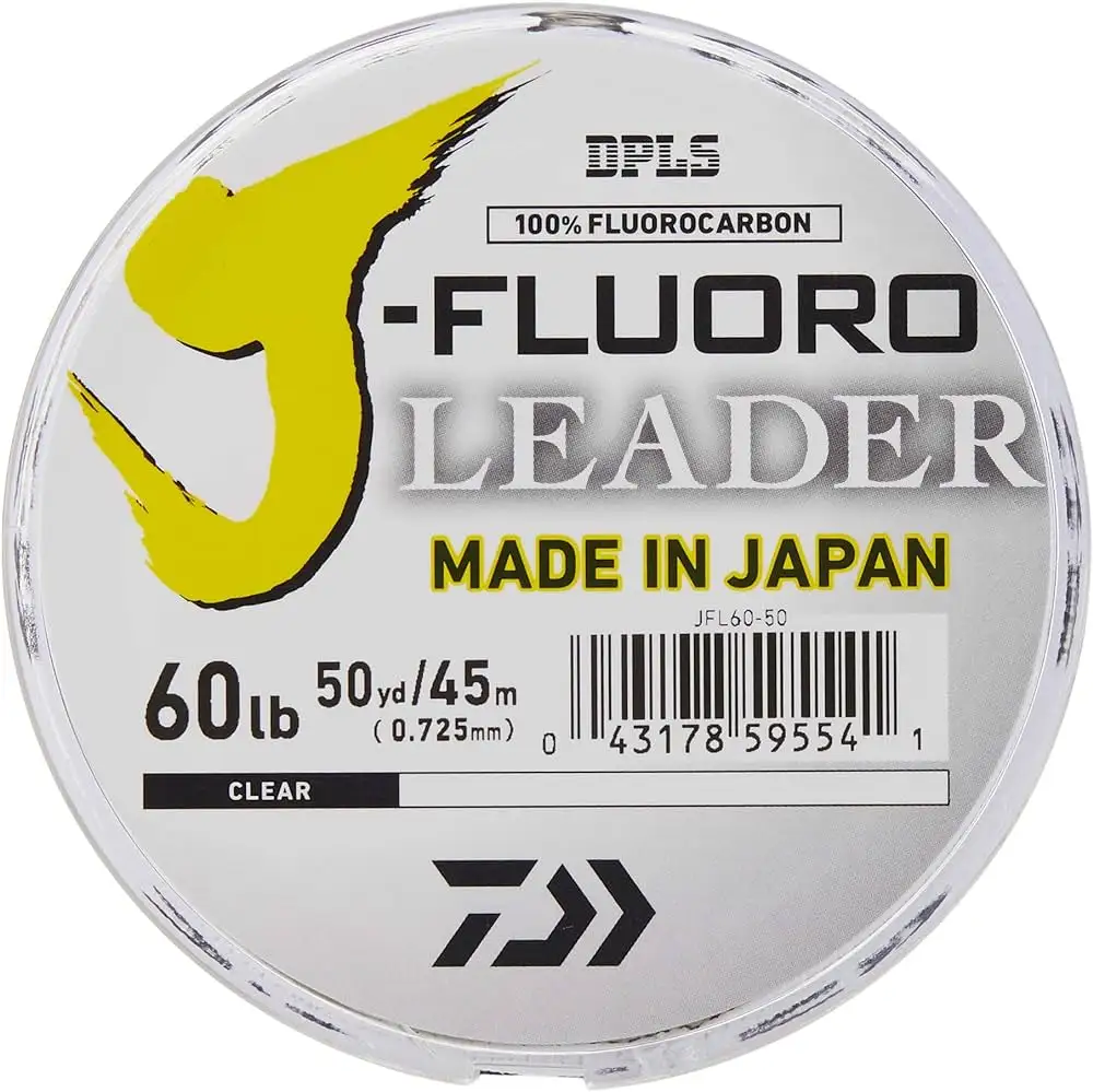 DAIWA Fluoro carbon Leader Coated Angelschnur Nylon Karpfen Angel draht Super Strong Japanese Mater Für Karpfen angeln