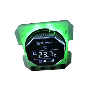 Custom Size Circle Shape <strong>Segment</strong> <strong>Digit</strong> Circular <strong>LCD</strong> Panel PCB Board Module STN HTN TN <strong>7</strong> <strong>Segments</strong> Round <strong>LCD</strong> Display For Meter - Product Image 4