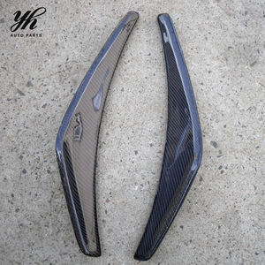 สำหรับ2002-2005 <span class=keywords><strong>Fairlady</strong></span> Z33 350Z <span class=keywords><strong>Nismo</strong></span> รุ่น2สไตล์คาร์บอนไฟเบอร์ด้านหน้ากันชน Canard - Product Image 4