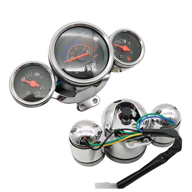Various Models Motorcycle Round Meter RPM Speedometer