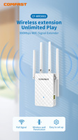 Comfast Répéteur WiFi longue portée 300 Mbps pour couverture complète de la maison