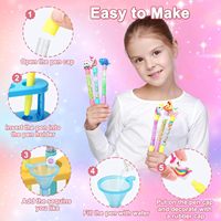 Stylos à paillettes à faire soi-même, très vendus, jouets créatifs, kit de stylos DIY, création de stylos amusante et éducative, studio de création de stylos pour enfants