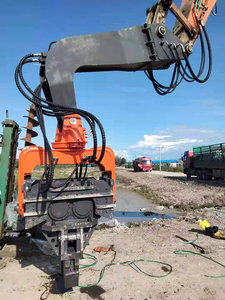 SJ150 <strong>Hydraulic</strong> <strong>Post</strong> Pounder Jack Hammer Excavator <strong>Hydraulic</strong> Hammer Excavator <strong>Post</strong> <strong>Driver</strong> <strong>Pile</strong> <strong>Driver</strong> <strong>Hydraulic</strong> Rock Breaker - Product Image 6